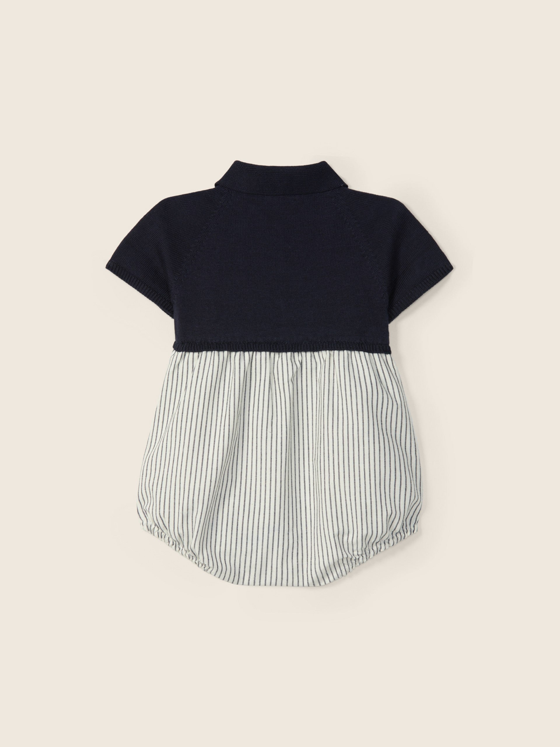 Fofo polo de manga curta às riscas | PLACE IN THE SUN - Wedoble