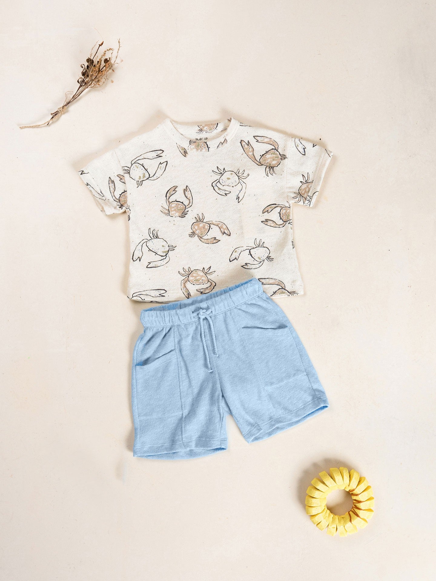 T-shirt com estampado de caranguejos - Play Up