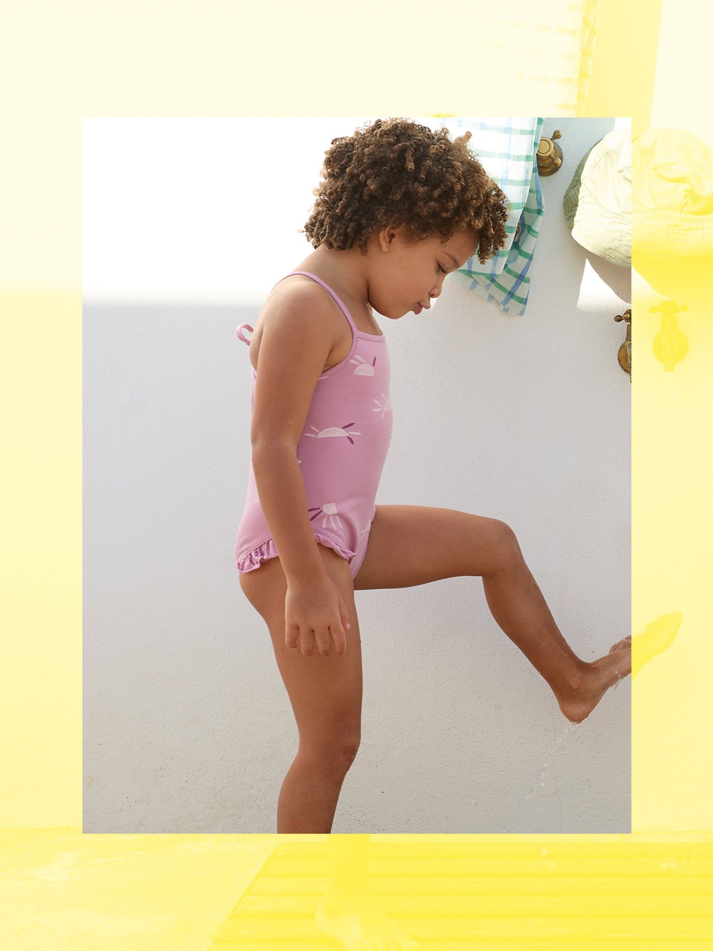 Fato de banho com estampado de sol - Play Up