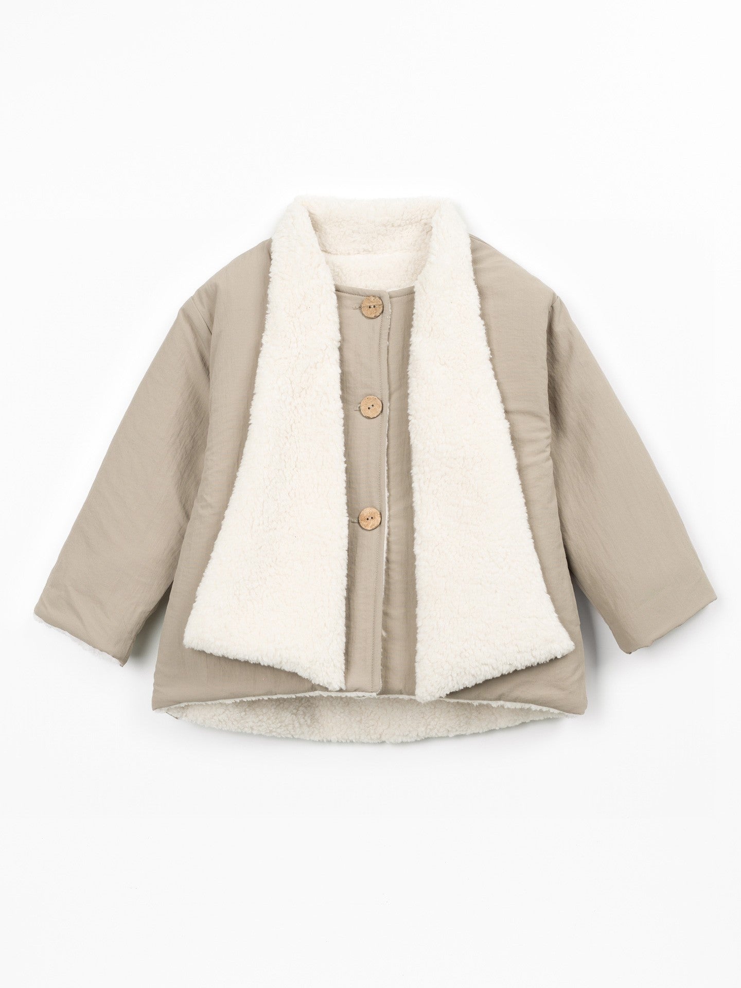 Parka acolchoada com algodão orgânico - PLAY UP