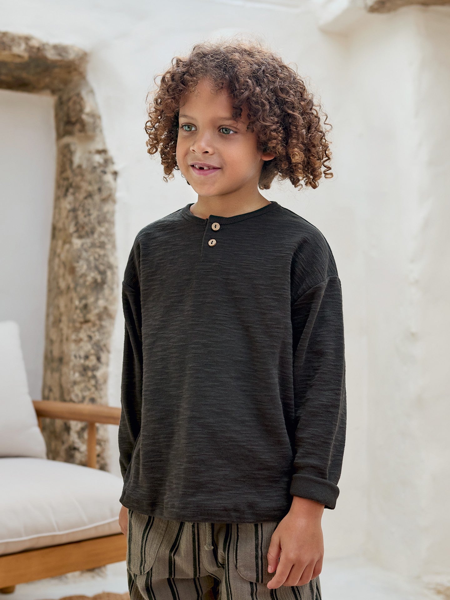 T-shirt em fibras naturais - PLAY UP