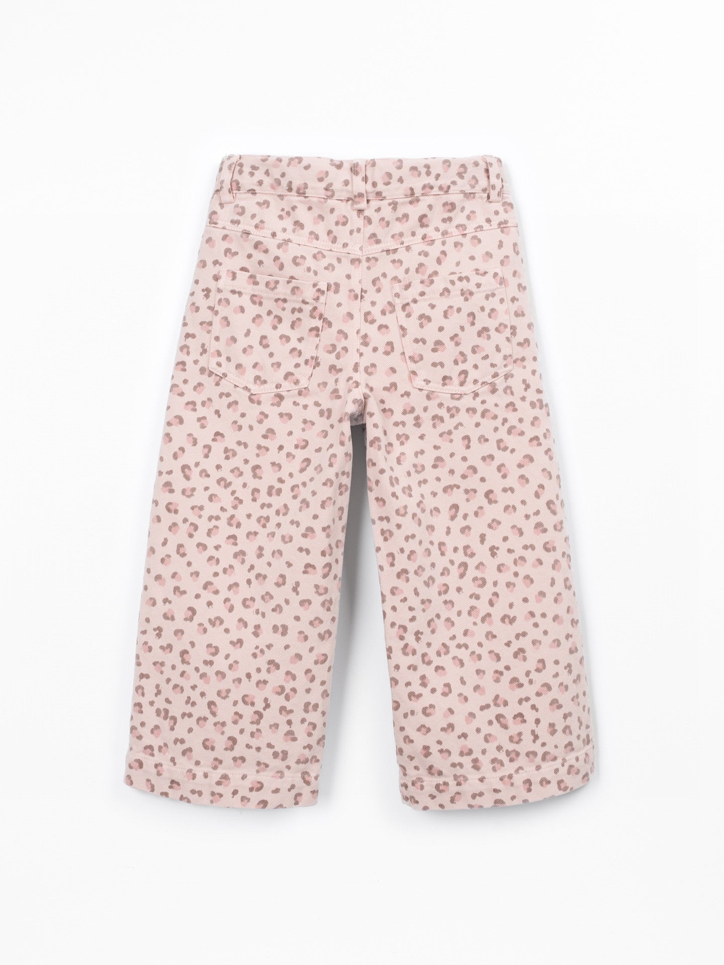 Calças de sarja com estampado animal - PLAY UP
