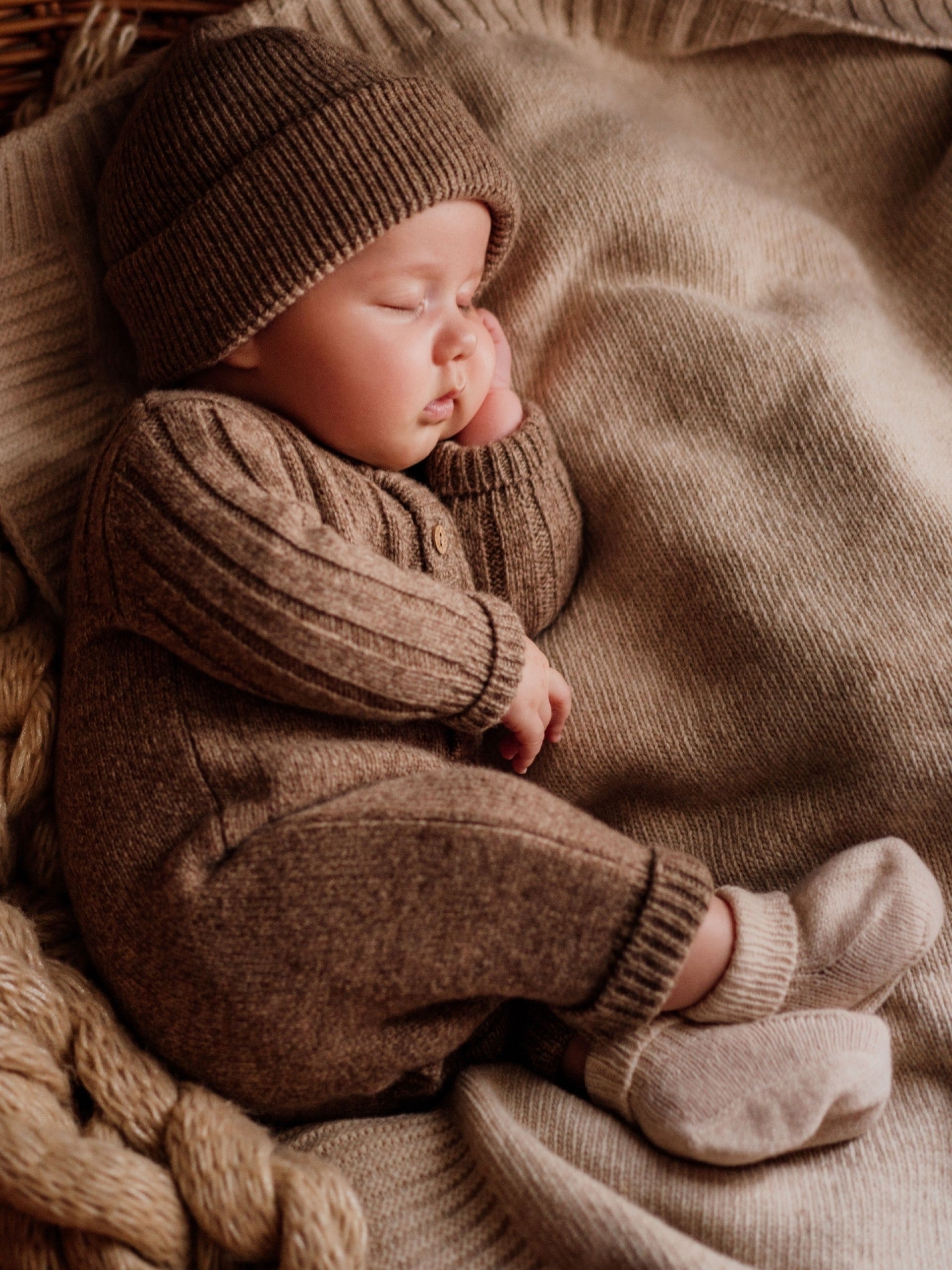 Gorro tricotado em lã merino | YOU ARE SO KIND & SWEET - WEDOBLE