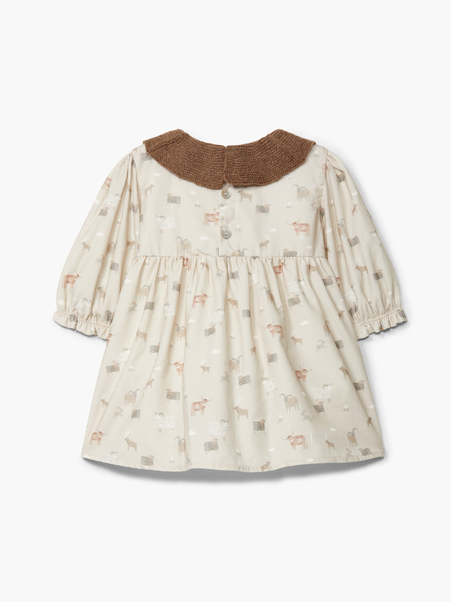 Vestido em bombazine com animais da floresta | YOU ARE SO KIND & SWEET - WEDOBLE