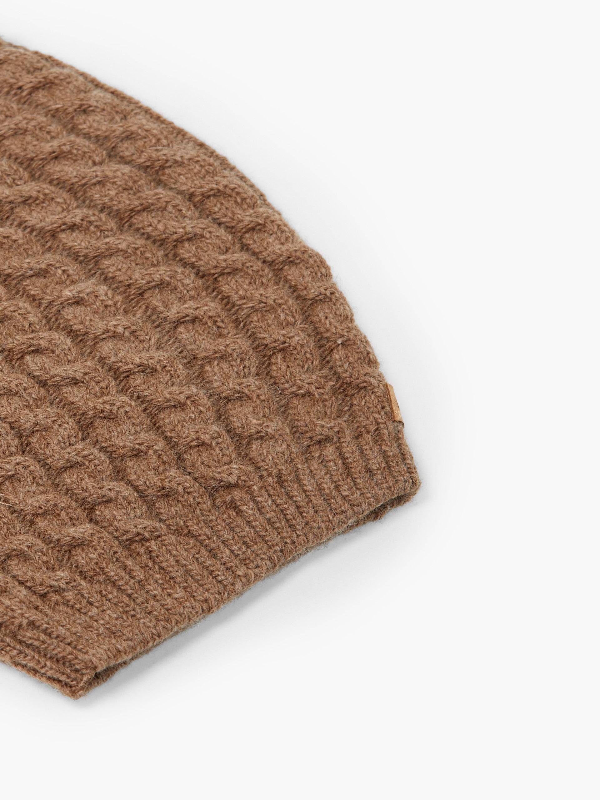 Gorro passa-montanhas tricotado em lã merino | SWEET AUTUMN - WEDOBLE