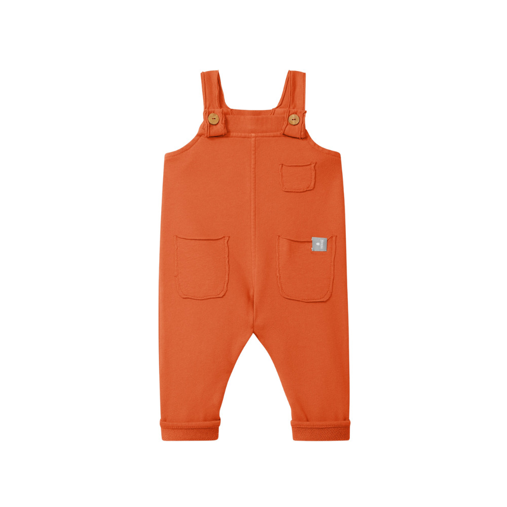 Jardineiras em felpa com bolsos - Snug