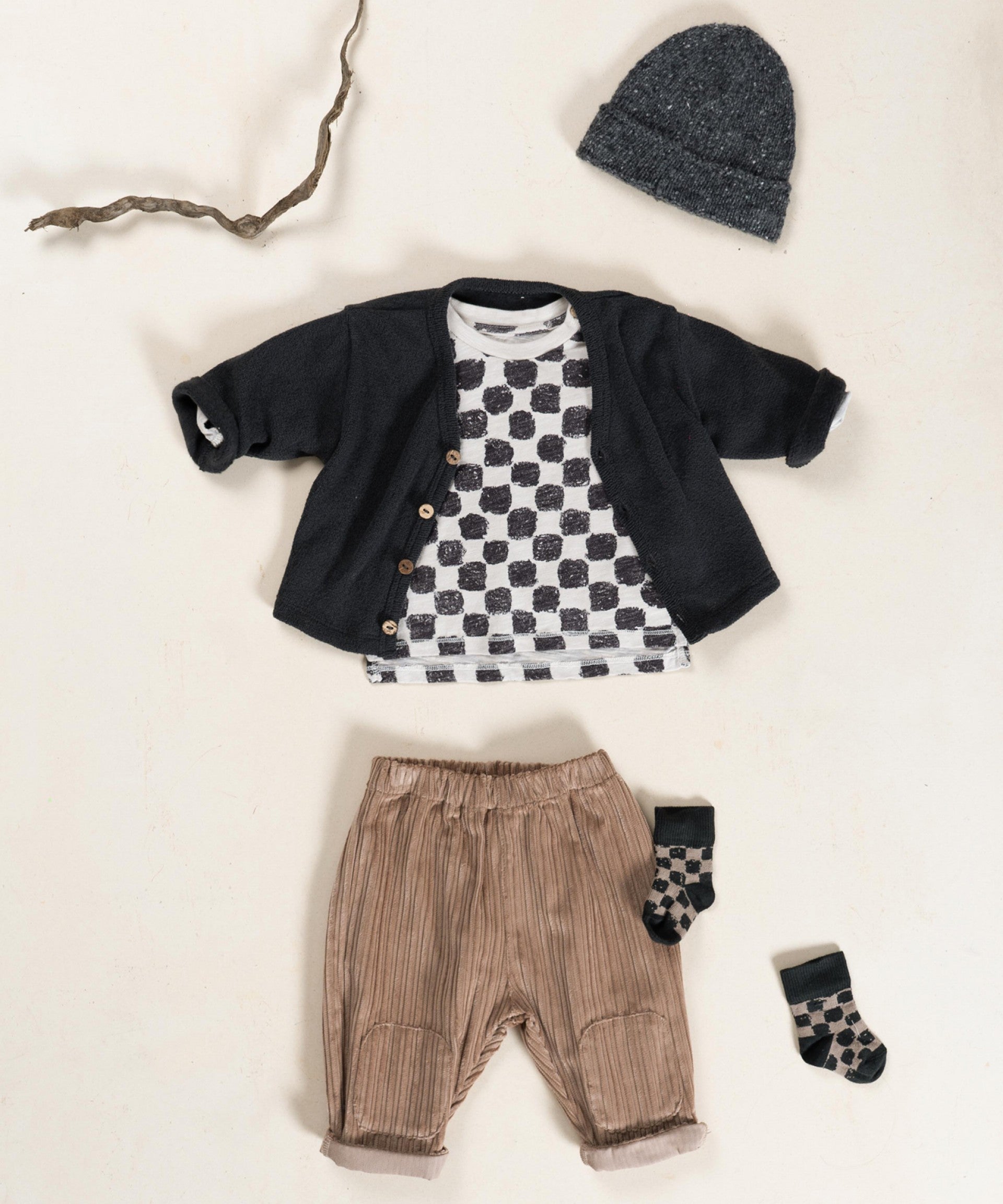 Calça em bombazine - Play Up