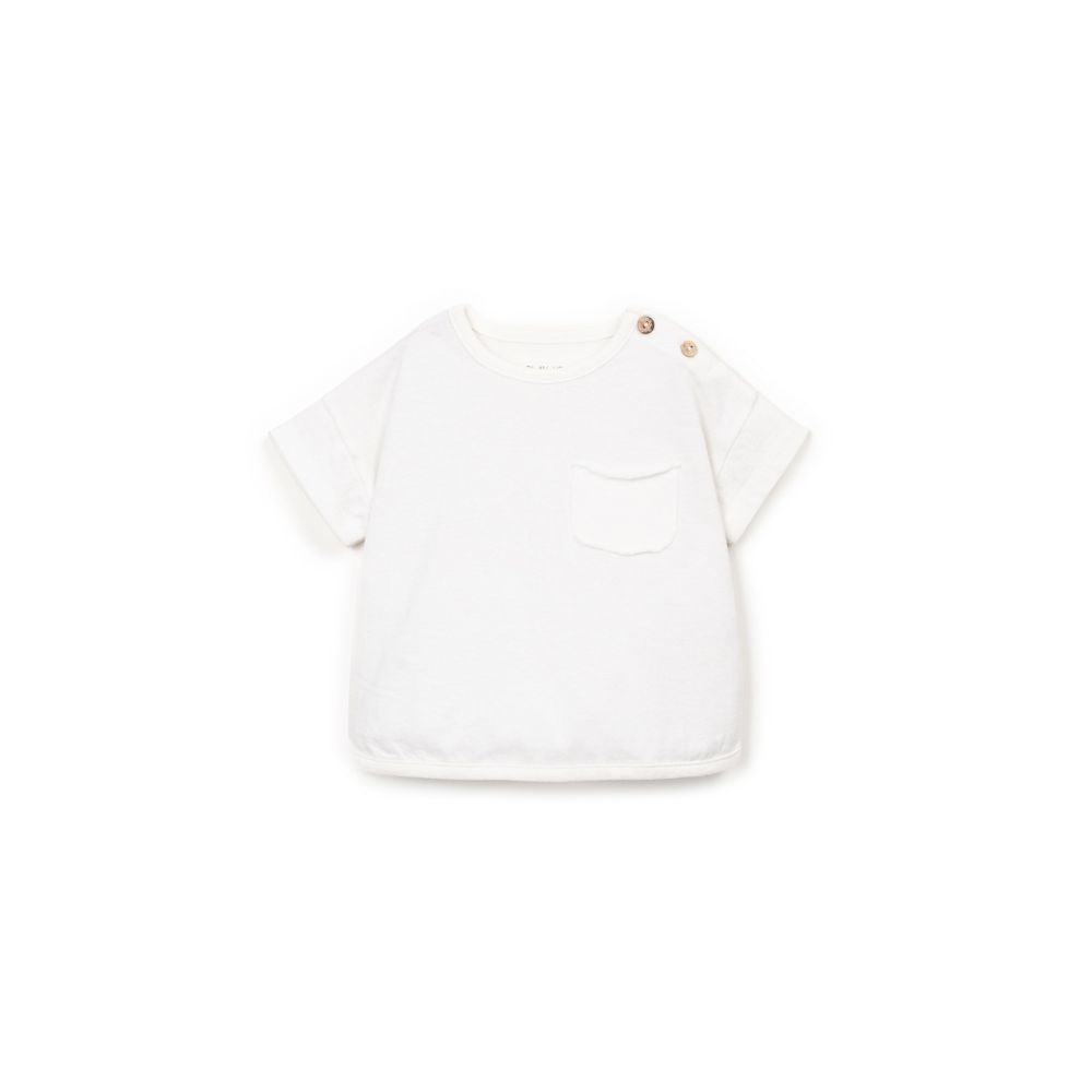 T-shirt de manga curta com bolso no peito - Play Up