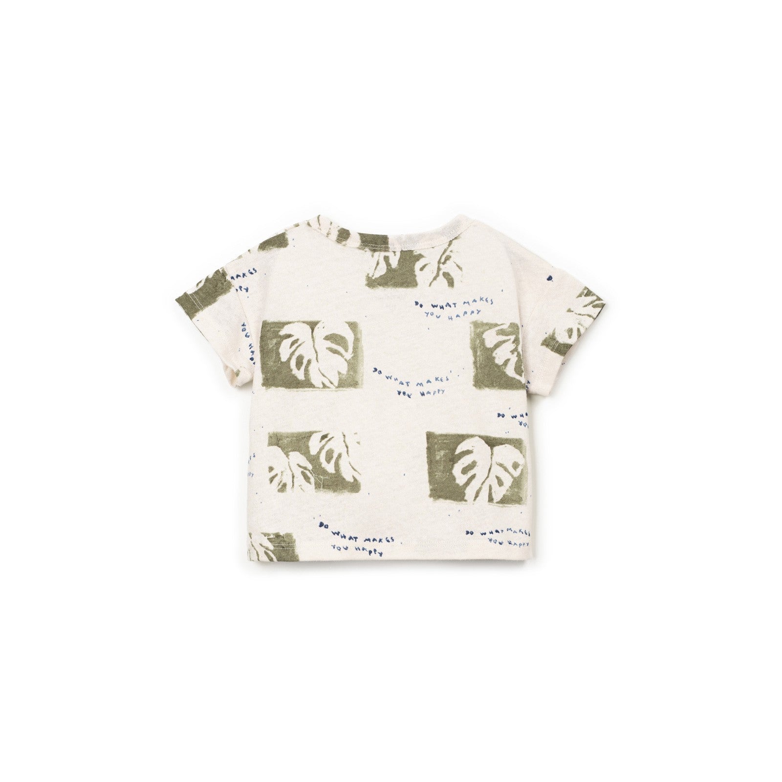 T-shirt com estampado de monstera - Play Up