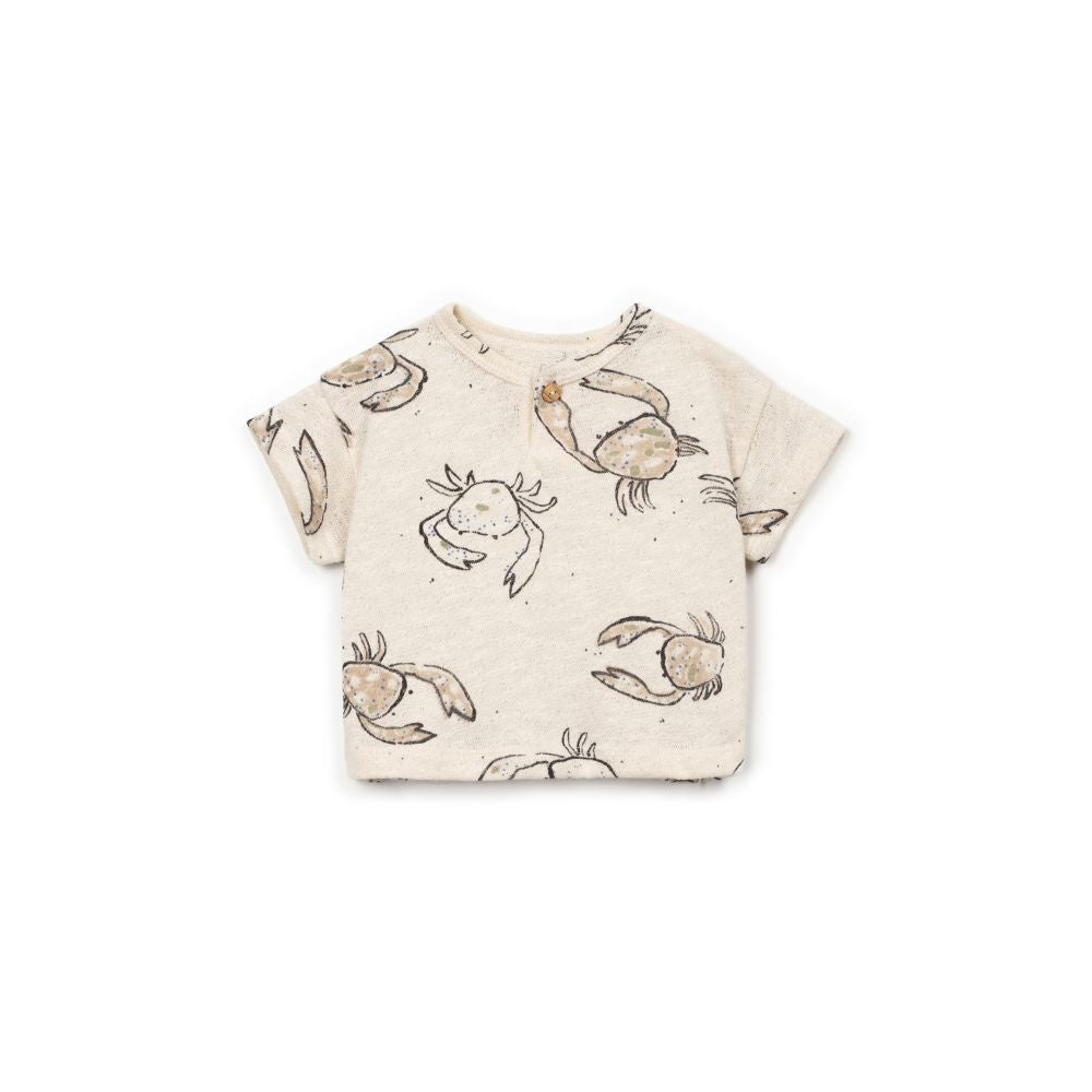 T-shirt com estampado de caranguejos - Play Up