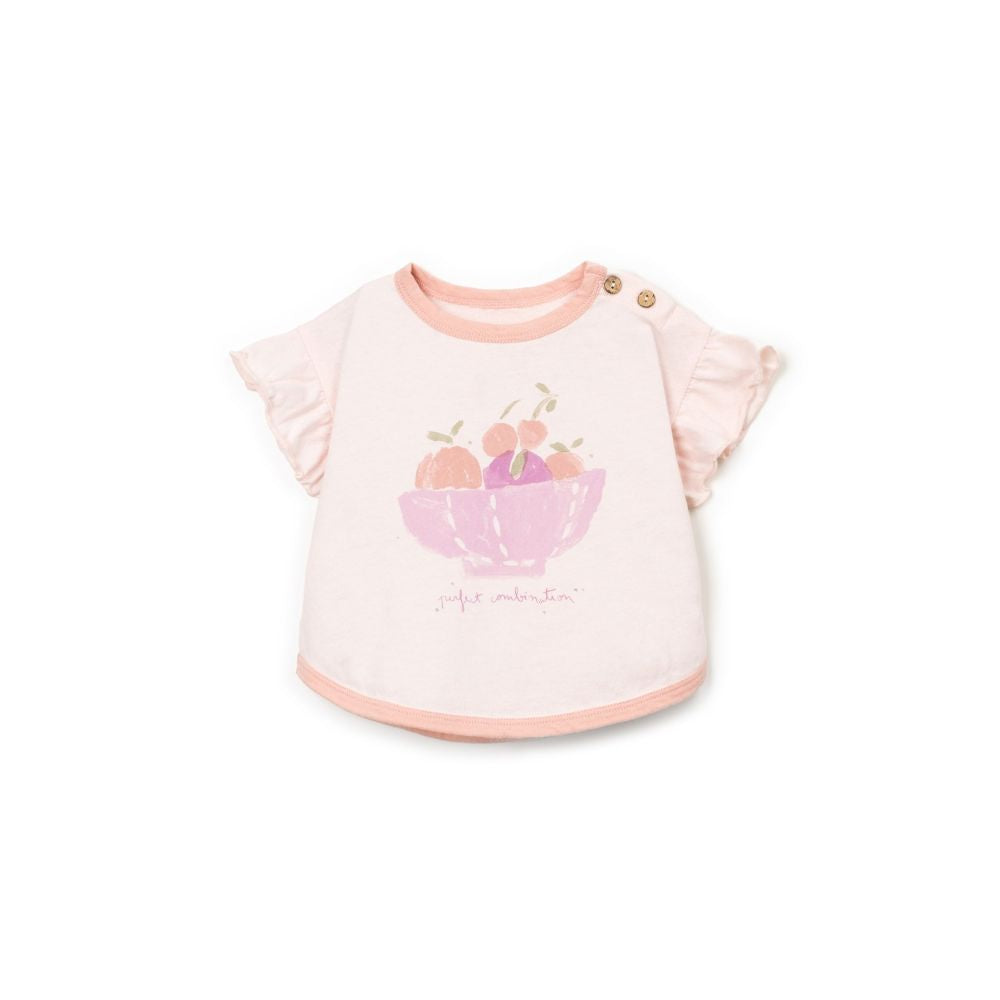 T-shirt com contraste de cor - Play Up
