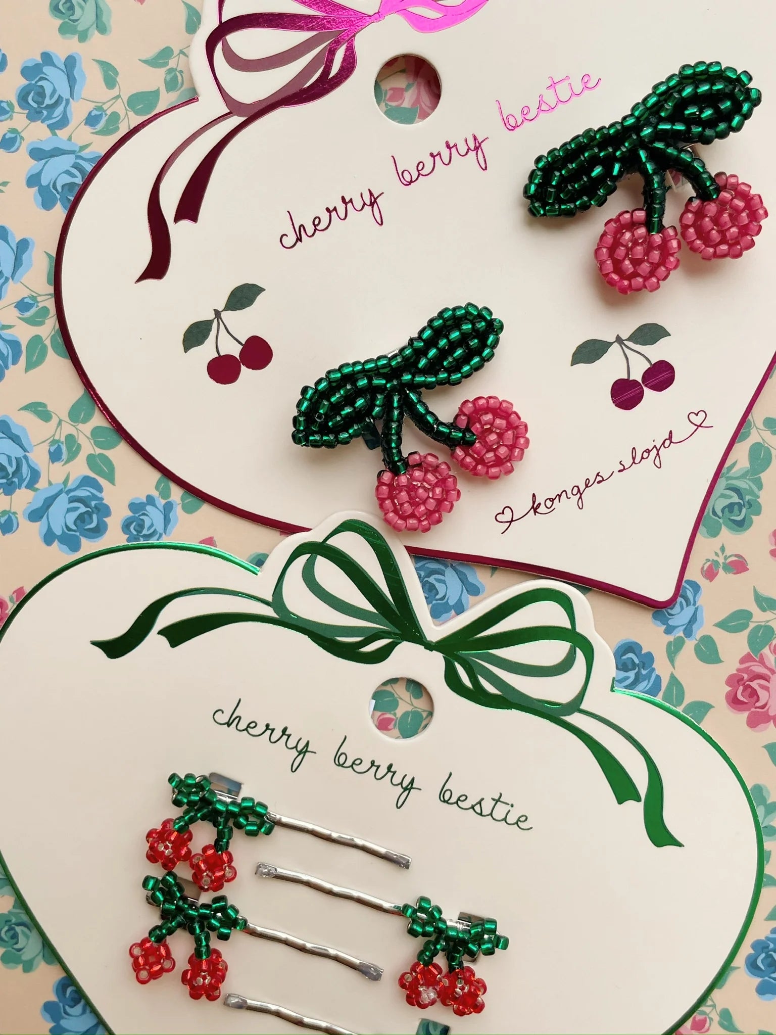 Ganchos de cabelo CHERRY - Konges Slojd