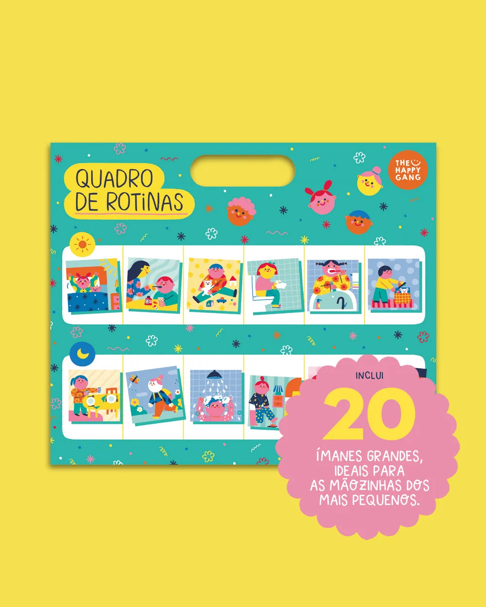 Quadro de rotinas - THE HAPPY GANG