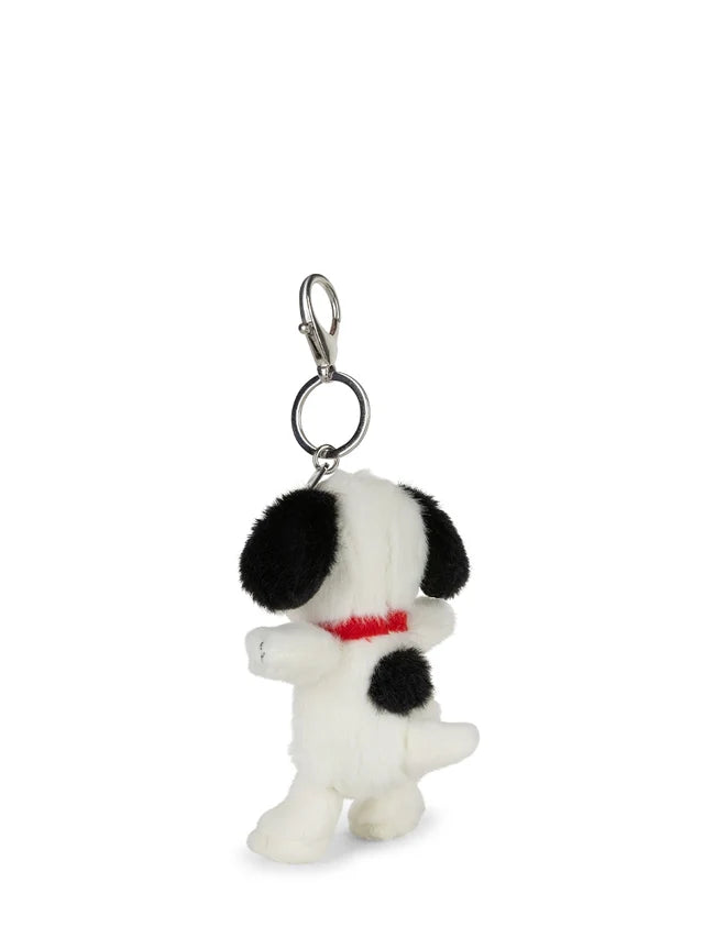 Porta-chaves Snoopy Lucky Fuzzy Cream - BON TON TOYS