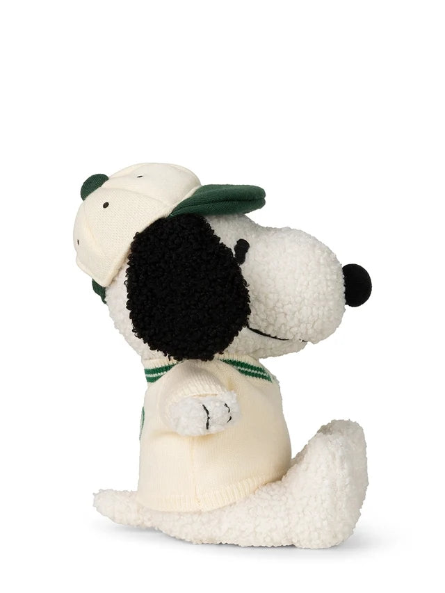 Peluche Snoopy ECO Tiny Teddy com Camisola Varsity - BON TON TOYS