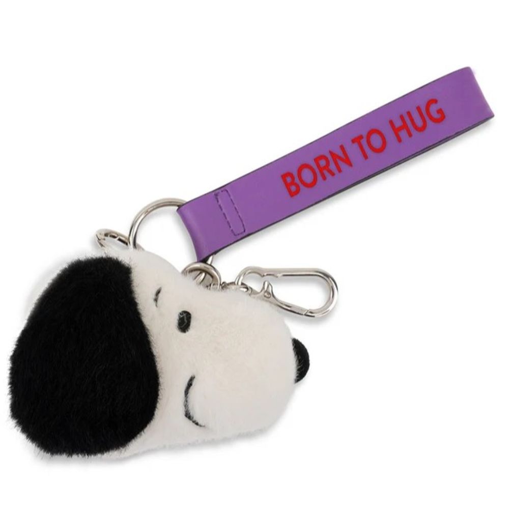 Snoopy ECO Fuzzy Cream bag charm - BON TON TOYS