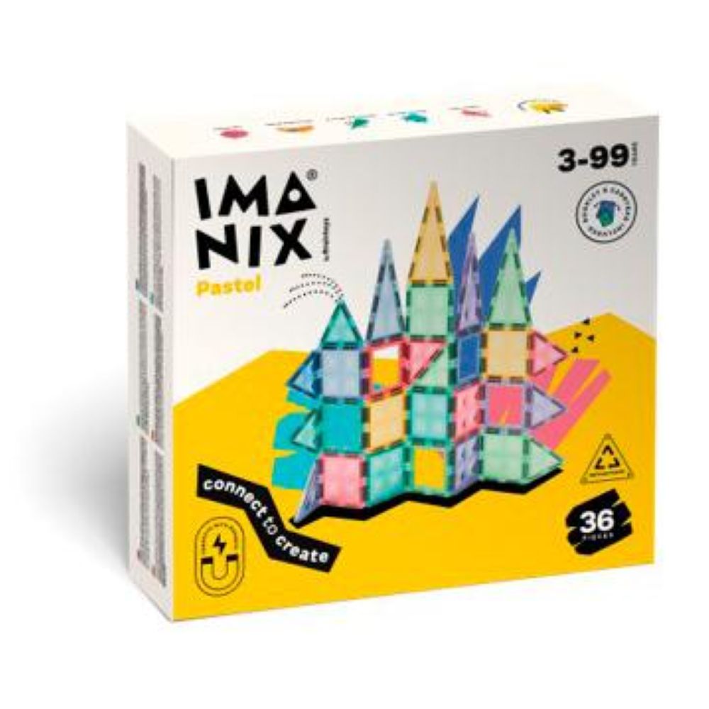 Braintoys Classic Pastel 36 Peças - Imanix