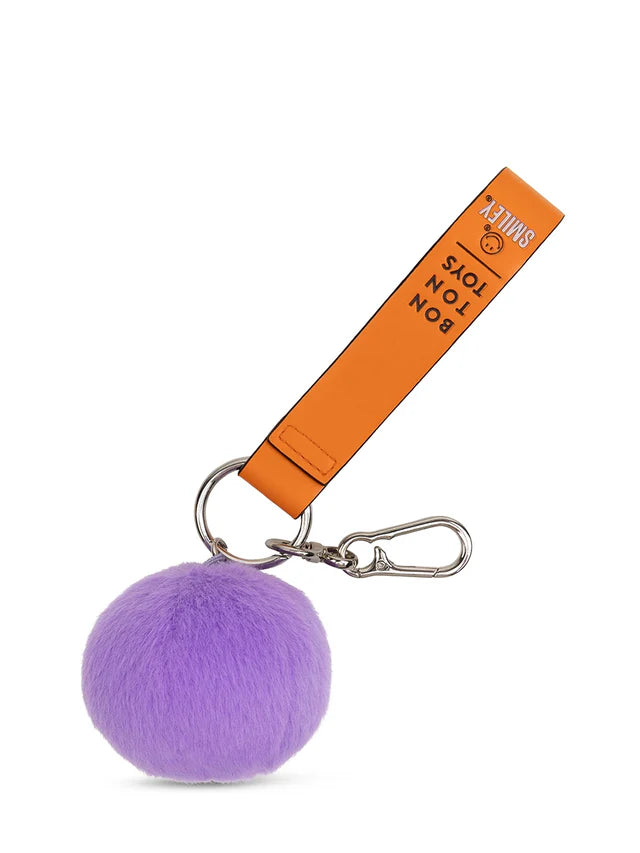 Porta chaves Smiley ECO Fuzzy Bag Charm - BON TON TOYS