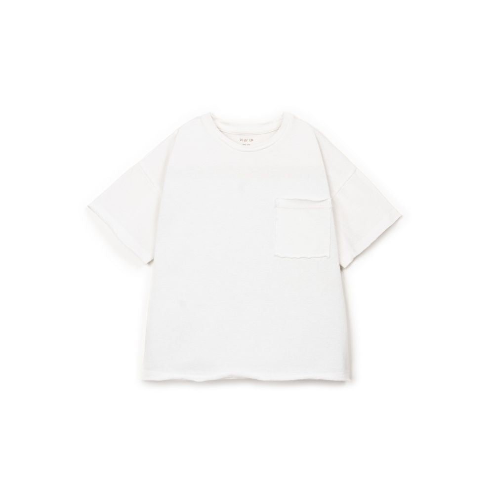 T-shirt de manga curta com bolso no peito - Play Up