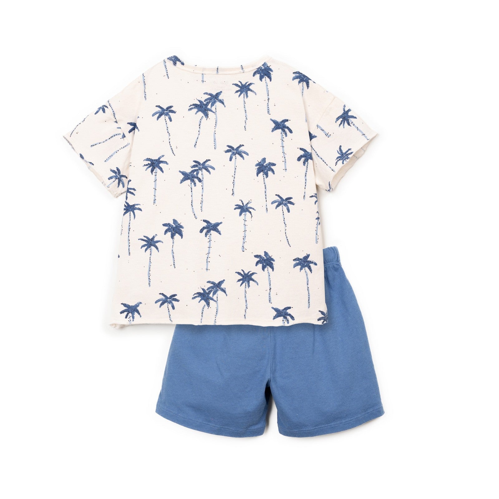 Pijama com estampado de palmeiras - Play Up