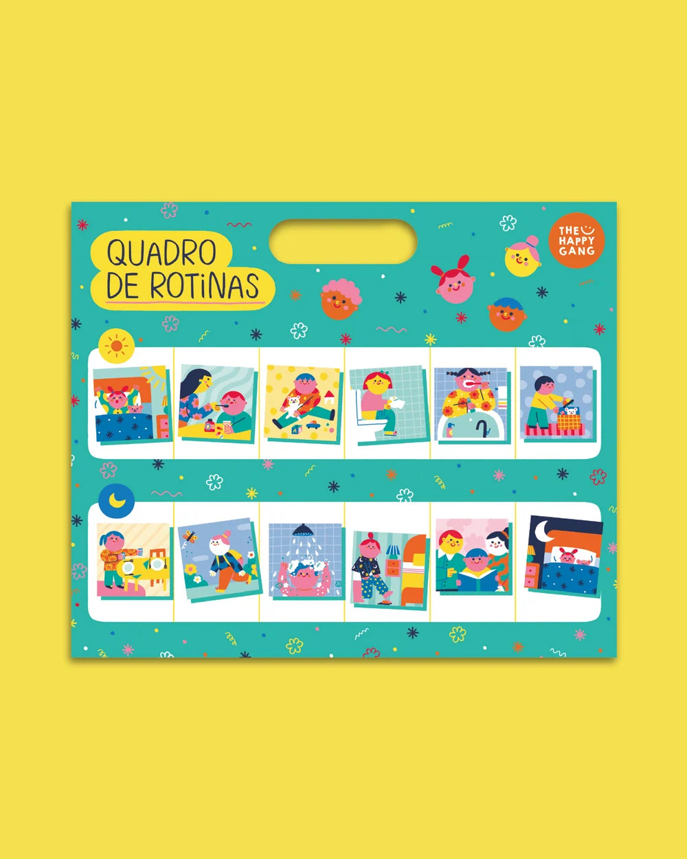 Quadro de rotinas - THE HAPPY GANG