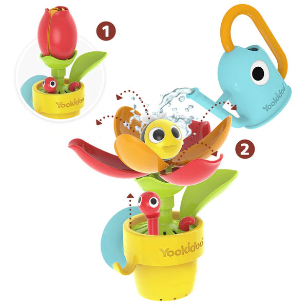 Brinquedo de banho "Cucu abelha e flor" - YOUKIDOO
