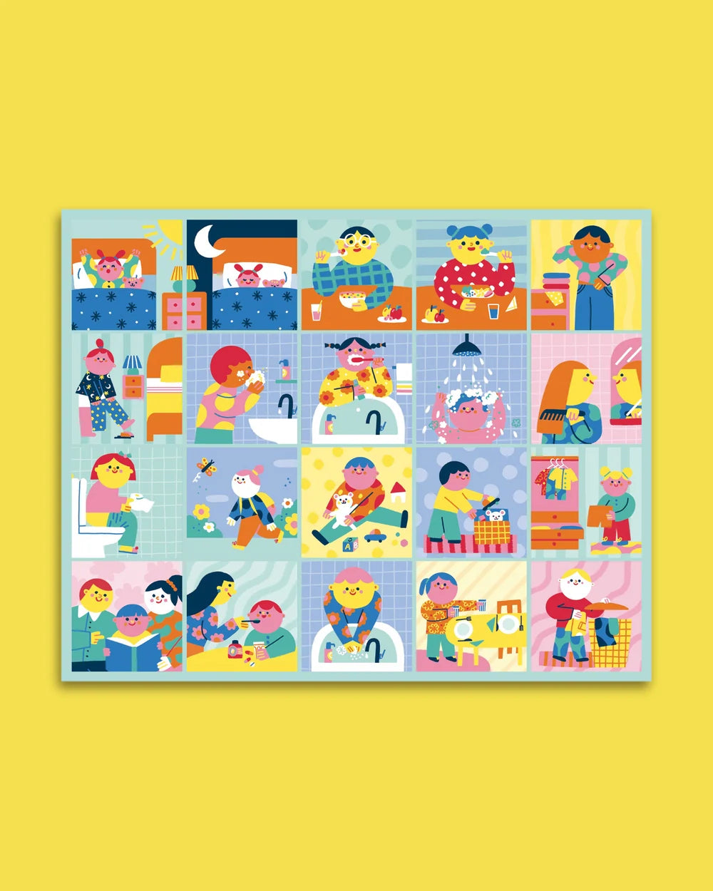 Quadro de rotinas - THE HAPPY GANG