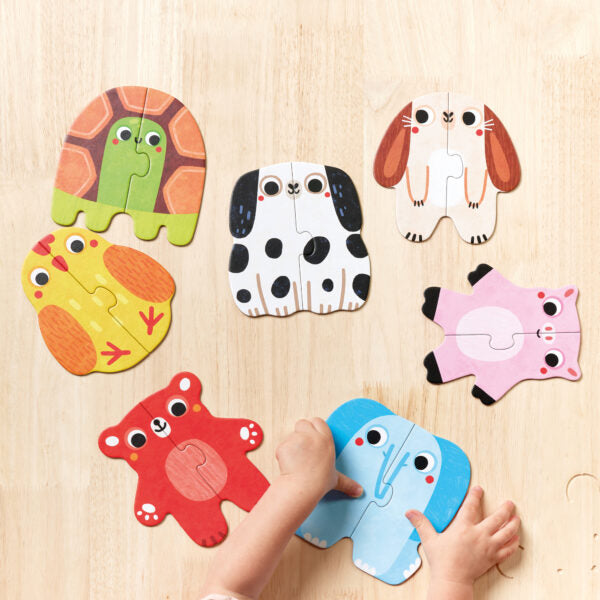 My First Puzzles Animals - Banana Panda