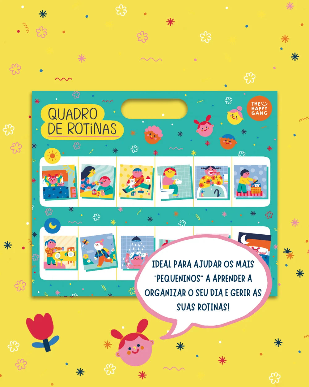 Quadro de rotinas - THE HAPPY GANG