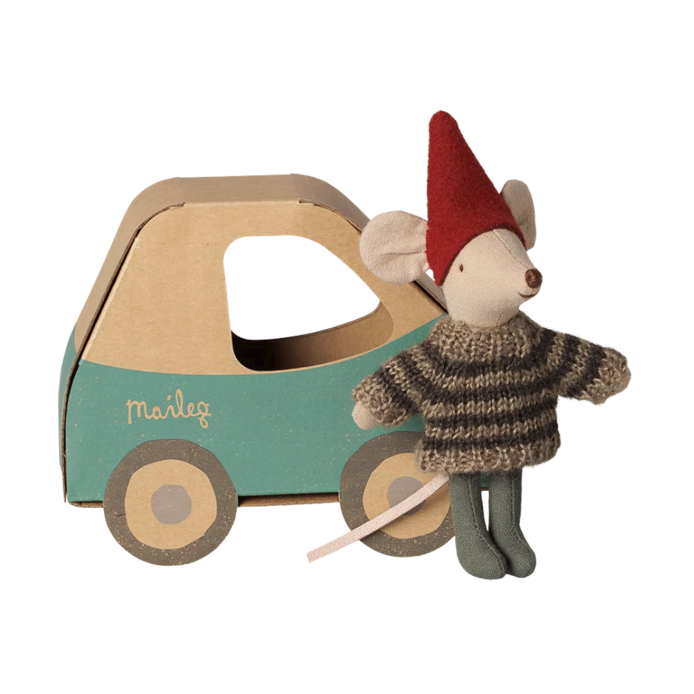 Rato de Natal com gorro - MAILEG