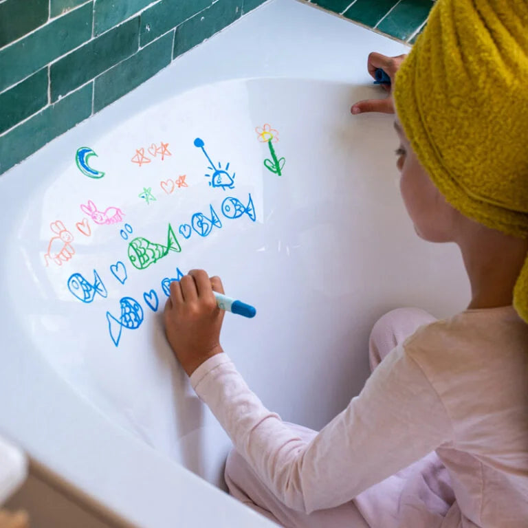 5 lápis de cera macios – multi-superfícies - Super petit