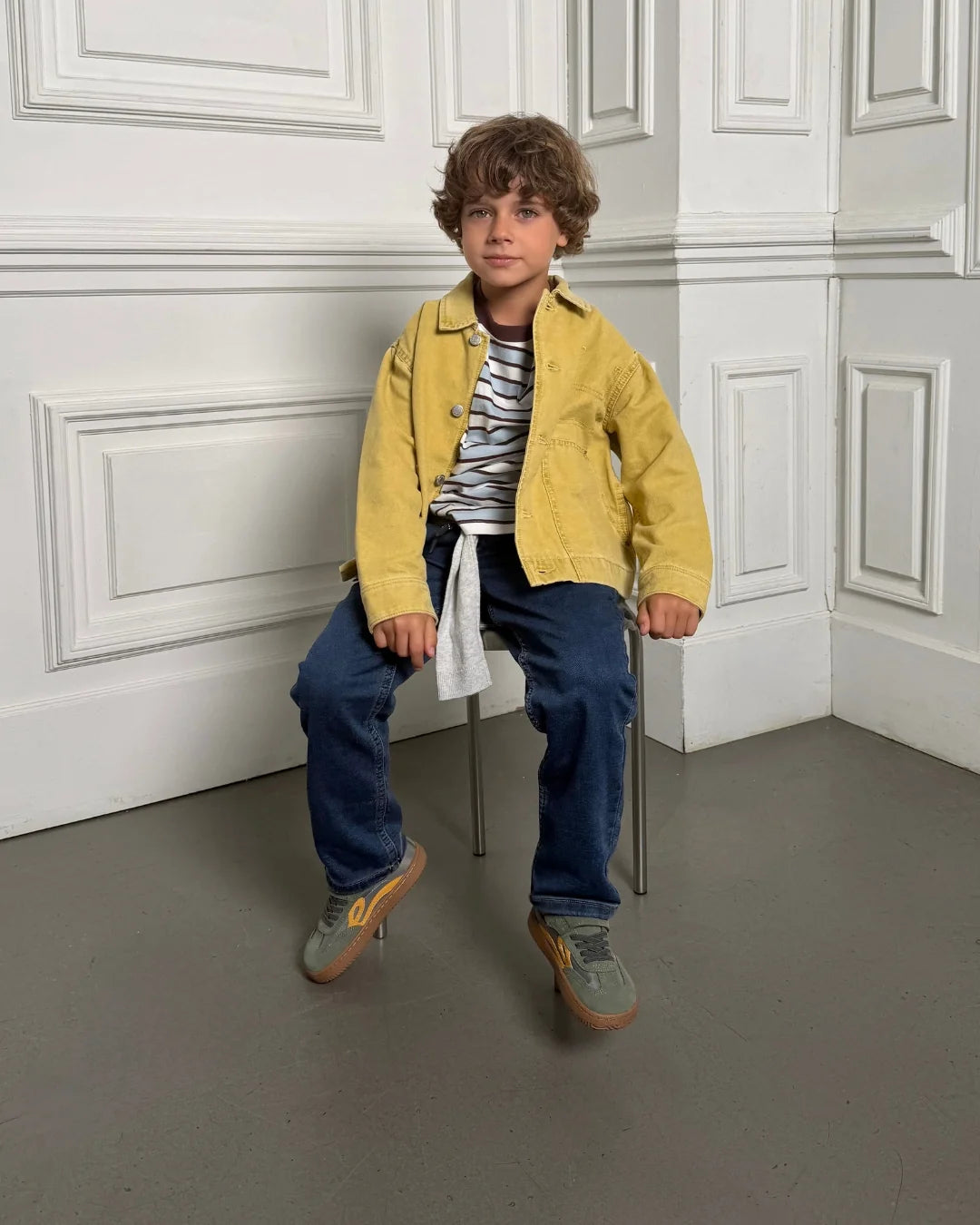 Ténis LEJAN ONE KIDS Mineral Gray - LEJAN