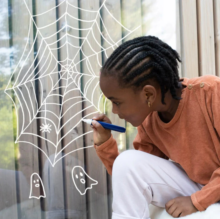 6 Marcadores de Vidro XXL para janelas e espelhos - Super petit