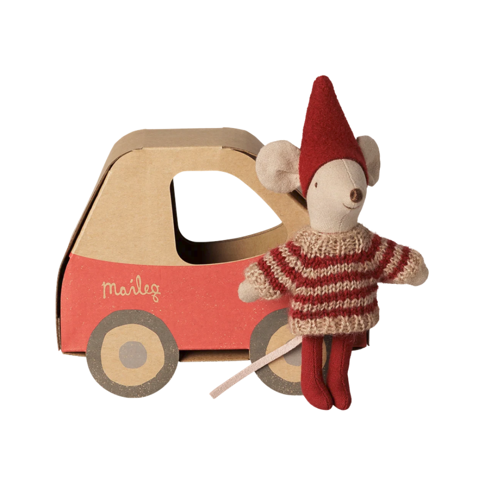 Rato de Natal com gorro - MAILEG