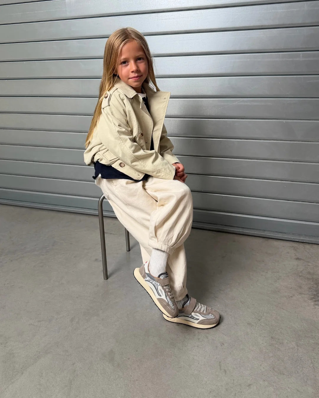 Ténis MELROSE Kids Silver - LEJAN