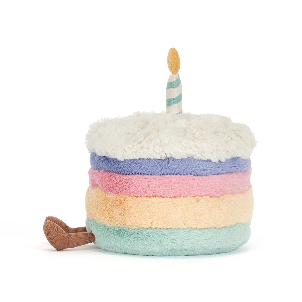 Amuseables Rainbow Birthday Cake - JELLYCAT