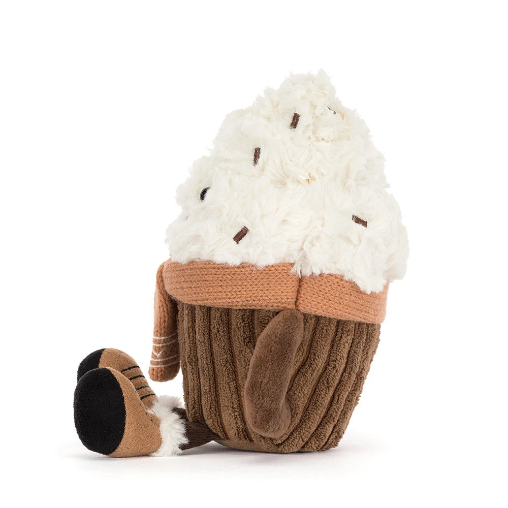 Amuseables Scarffles Hot Chocolate - JELLYCAT