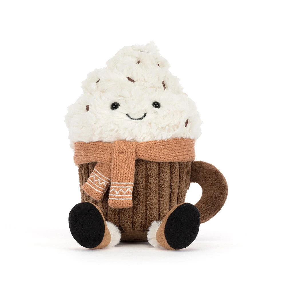 Amuseables Scarffles Hot Chocolate - JELLYCAT
