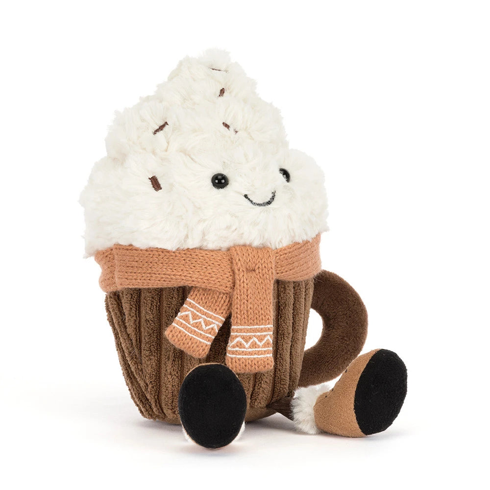 Amuseables Scarffles Hot Chocolate - JELLYCAT
