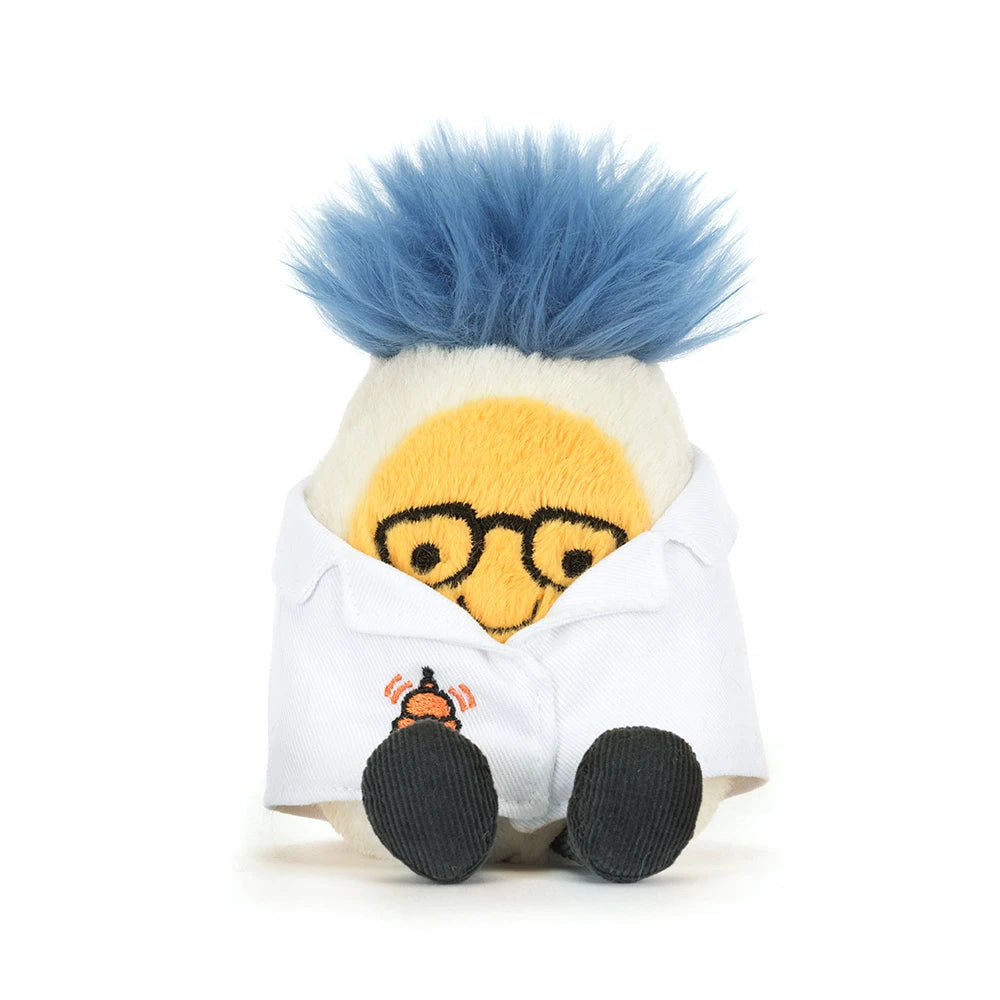 Amuseables Boiled Egg Scientist Outfit - JellyCat