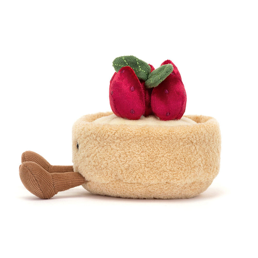 Amuseables Fleurette Tarte Aux Fraises - JELLYCAT