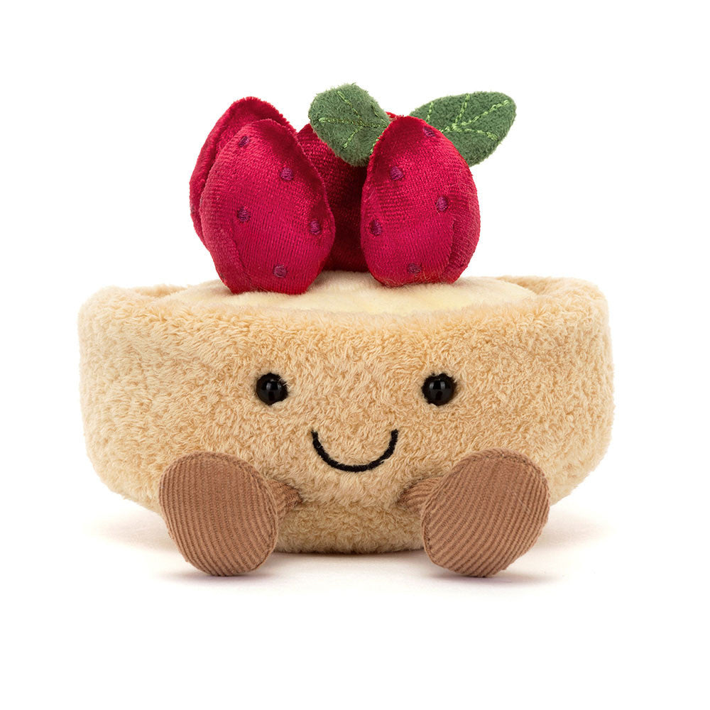Amuseables Fleurette Tarte Aux Fraises - JELLYCAT