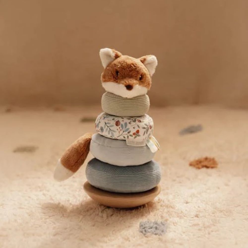 Aneis de Encaixe Raposinha - Forest Friends FSC - Little Dutch