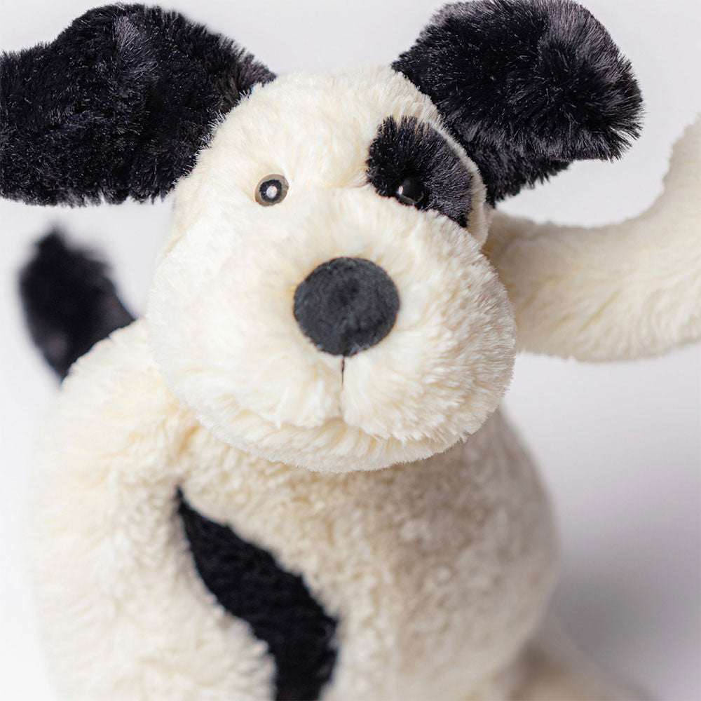 Bashful Black & Cream Puppy - JELLYCAT