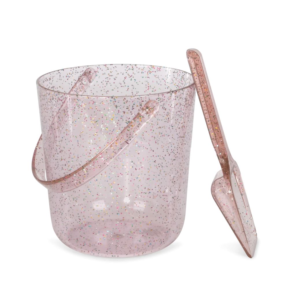 Balde de praia GLITTER - Konges Slojd