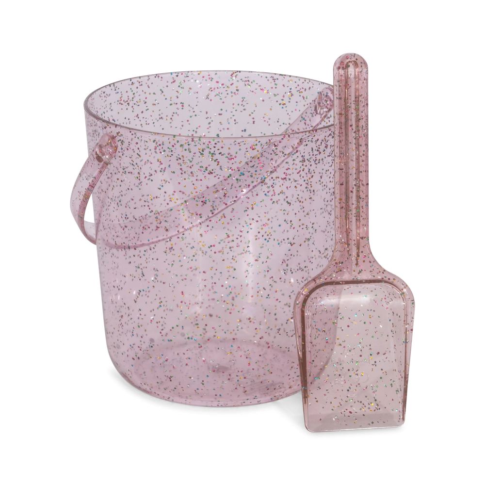 Balde de praia GLITTER - Konges Slojd