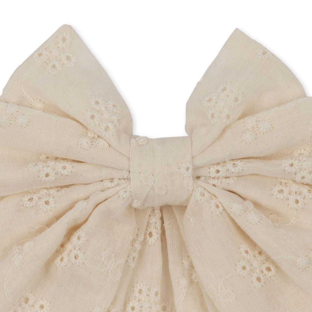 Laço bordado para o cabelo - Konges Slojd