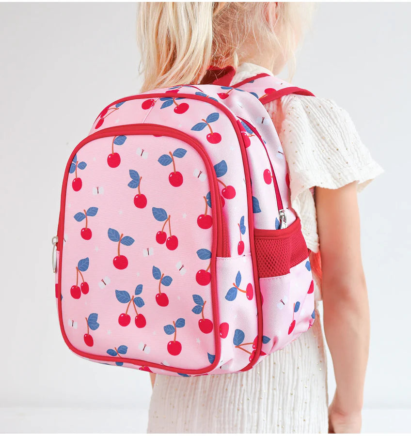 Mochila com compartimento térmico CHERRIES - A LITTLE LOVELY COMPANY