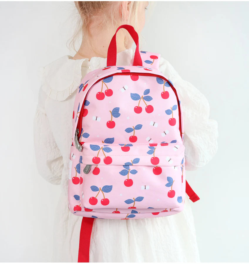 Mochila pré escolar CHERRIES - A LITTLE LOVELY COMPANY