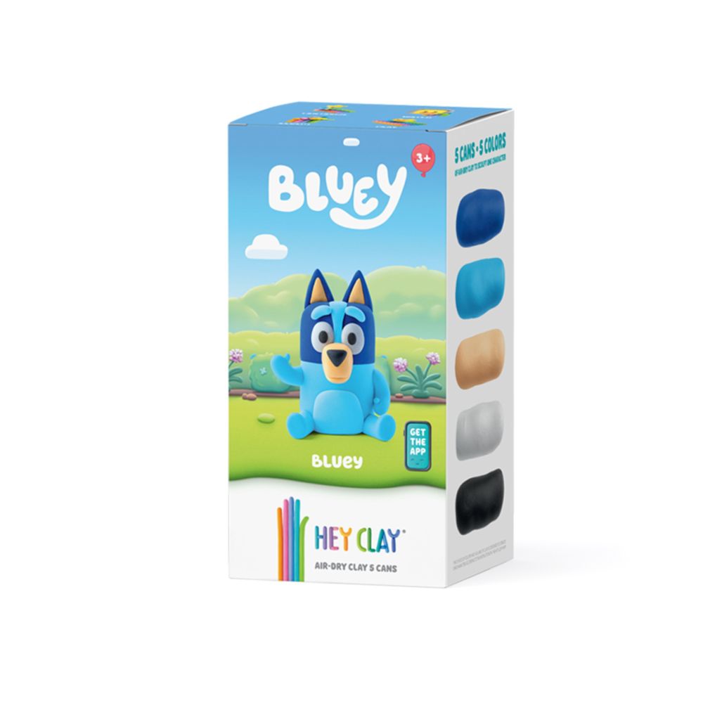 Bluey – Massas de Modelar Coloridas - HEY CLAY